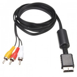 Permet de connecter la console sur des prises RCAConnectique Jaune pour la vidéo et Blanche/Rouge pour le son