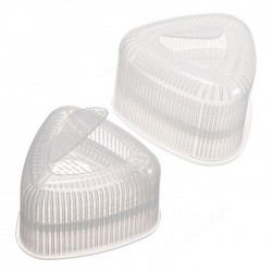 Réalisez facilement de beaux Nigiris sushis avec ce lot de 2 moules.Démoulage facile grâce aux surfaces non adhérentes et au petit poussoir central.