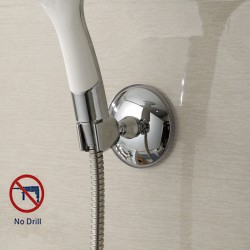 Facilement réglable grâce à sa tête inclinable.Adhère parfaitement sur toute surface lisse, grâce à sa ventouse par vide d'air.