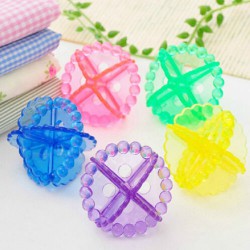 Réutilisable et facile d'utilisation, il suffit de la placer dans le tambour de la machine à laver.Elle va battre le linge et améliorer l’efficacité de votre lessive.Permet de détacher plus facilement les tissus et décoller les poussières incrustées.