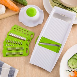 L'outil idéal pour trancher, couper, râper...5 fonctions interchangeables