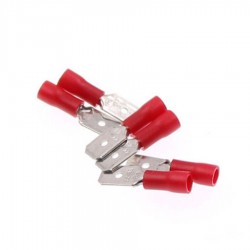 100 Bornes Plates Mâles