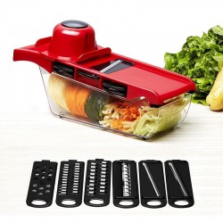 L'outil idéal pour trancher, couper, râper...6 fonctions interchangeables